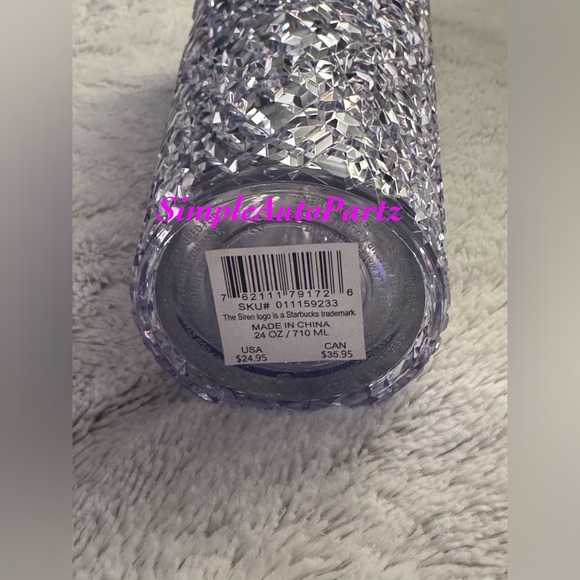 ❌SOLD❌STARBUCKS HOLIDAY 2024 TUMBLER CUP SET IRIDESCENT GEM JEWEL GRANDE & VENTI - Picture 8 of 8